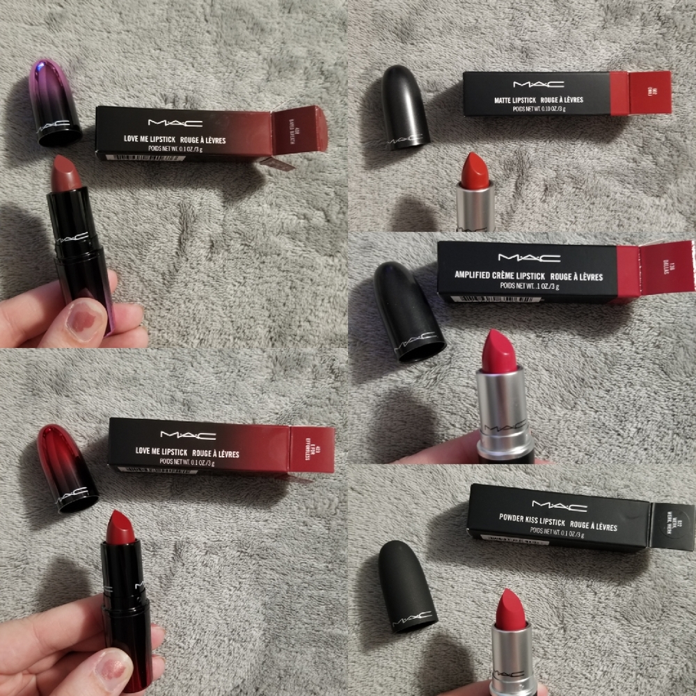 MAC cosmetics lipstick  - multiple colors